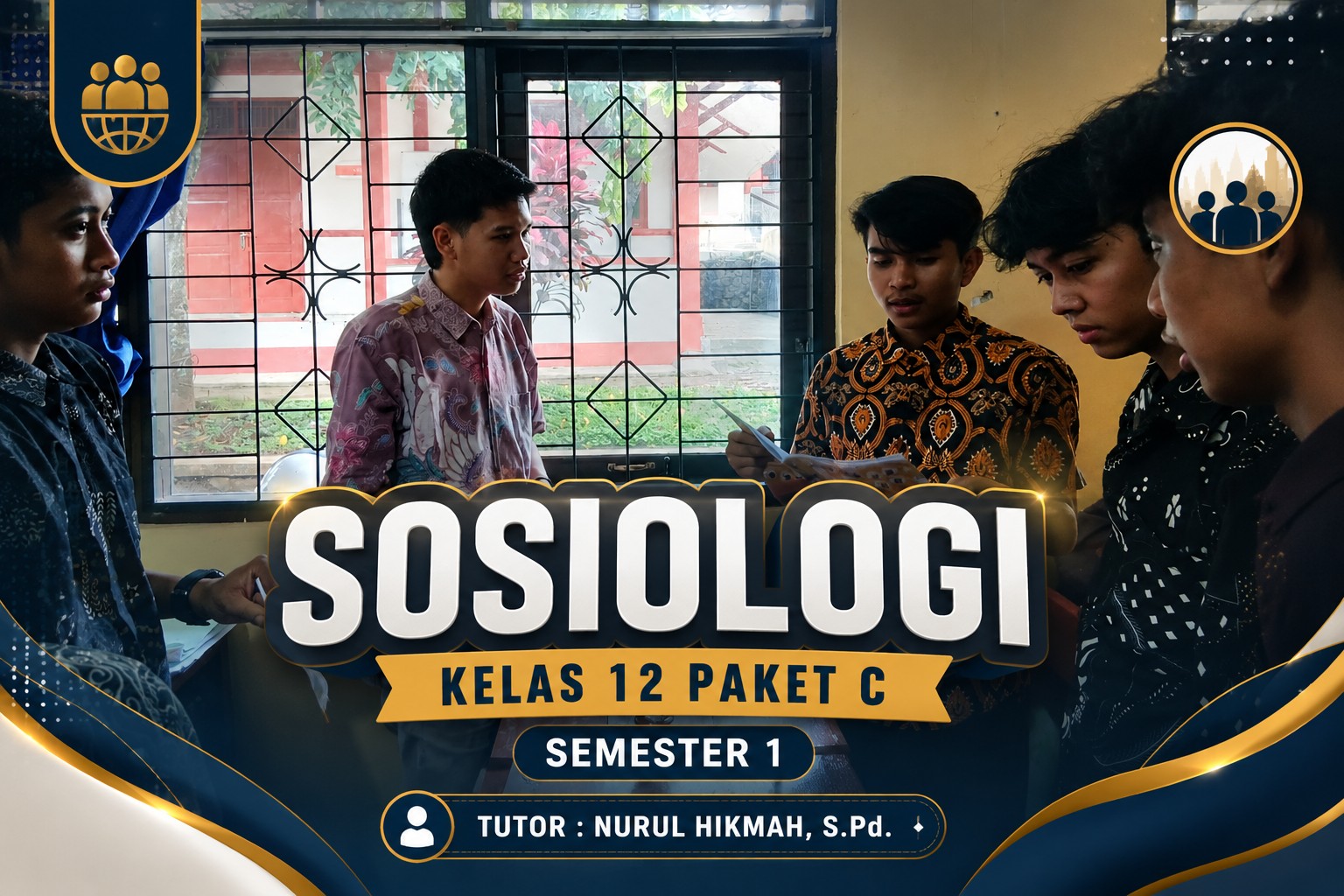 SOSIOLOGI KELAS 12 PAKET C SEMESTER 1