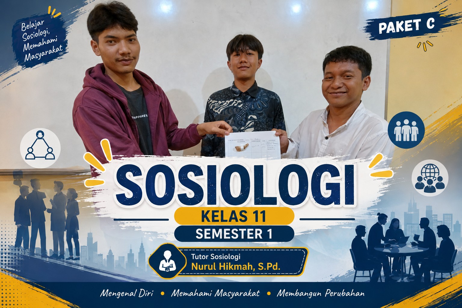 SOSIOLOGI KELAS 11 PAKET C SEMESTER 1